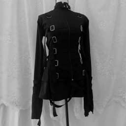 Y2K Light Subculture gothic punk Dark Style Casual Zipper Jacket Top 2000s Retro High Street Fashion Versatile Zipper Jacket Emo
