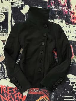 Y2K Light Subculture gothic punk Dark Style Casual Zipper Jacket Top 2000s Retro High Street Fashion Versatile Zipper Jacket Emo