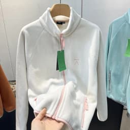 Spring Autumn Outdoor Sports Polar Fleece Sweatshirt Women's Stand-up Collar Zip-up Short Coat Quick-drying Thick Warm Outerwear