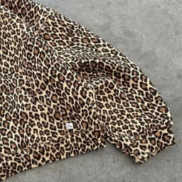 Y2K Leopard Print Hoodie – Unisex Harajuku Hip Hop Style Zip-Up Pullover Sweatshirt for Couples