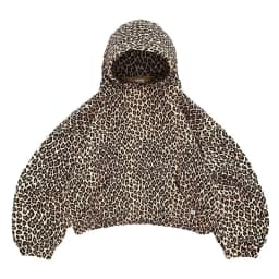 Y2K Leopard Print Hoodie – Unisex Harajuku Hip Hop Style Zip-Up Pullover Sweatshirt for Couples