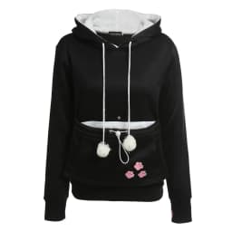 2024 New High Quality Cat Lovers Hoodies Fashion Ears Cuddle Pouch Dog Pet Hoodies for Casual Kangaroo Pullovers Sweatshirt Tops