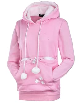 2024 New High Quality Cat Lovers Hoodies Fashion Ears Cuddle Pouch Dog Pet Hoodies for Casual Kangaroo Pullovers Sweatshirt Tops