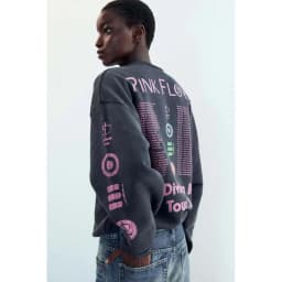 New 2025 Autumn Loose Fit Waed Effect Sweatirt Women's Versatile Faion Korean Sle Long Sve round Ne Sweatirt