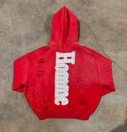 America Harajuku Palm Tree Letter Embroidery Loose Hoodie Y2k Hip Hop Fashion Sequin Splice Women Sweatshirt Street Men Clothing