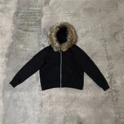 American Hip Hop Zipper Hoodie Female Street Y2K New Punk Padded Sweatshirt Unisex High Street Casual Street Fashion Hoodie