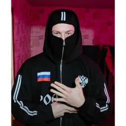 Y2K Clothes Men's Hip Hop Autumn Russia Hot Sale Vintage Double Zip Hoodies Lettering Graphic Hoodies Sweatshirts Casual Jacket