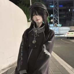 2026 Japanese Subculture Y2k Fleece Hoodie Stand Collar Men Streetwear Women Harajuku Sudaderas Coat Mujer Goth Sweatshirts
