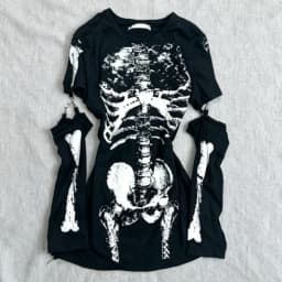 Japanese Gothic Vintage Punk Women Hoodie Striped Patchwork Cat Print Hollow Out Slim Long Sleeve Soft Pullovers 2025 Autumn New