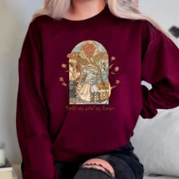 Vintage Tale As Old As Time Sweatshirt Retro Beauty Shirt Aesthetic Princess Pullover Streetwear Unisex Long Sleeves Sweatshirts