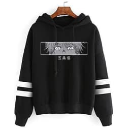Jujutsu Kaisen Sweatshirts Cartoon Japanese Fashion Gojo Satoru Women's Winter Clothes Hooded Street Wear Hoodie Y2k Tops Anime