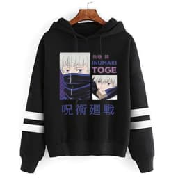 Jujutsu Kaisen Sweatshirts Cartoon Japanese Fashion Gojo Satoru Women's Winter Clothes Hooded Street Wear Hoodie Y2k Tops Anime