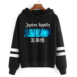 Jujutsu Kaisen Sweatshirts Cartoon Japanese Fashion Gojo Satoru Women's Winter Clothes Hooded Street Wear Hoodie Y2k Tops Anime