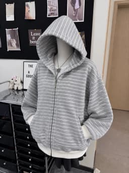American Retro Loose Casual Street Women Jacket Retro Washed Vintage Hooded Cardigan Autumn Winter Y2k Fashion Sweatshirt New