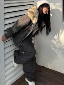 2000s Aesthetic Black Elegant Jacket Woman 2026 Winter Y2k Zip Up Hooded Design Harajuku Coat Female Loose Casual Punk Outfits