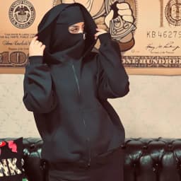 Full Zipper Harajuku Loose Women's Hoodie Vintage Streetwear Oversized Black Hooded Jacket Punk Gothic Y2k Double Hat Sweatshirt