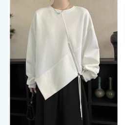 Zipper Sweatshirts Women Fashion White Pullovers Women Clothing Autumn Clothes Women