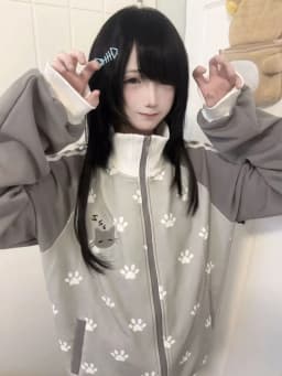 2026 Japanese Cat Embroidery Grunge Sweatshirts Women Y2k Aesthetic Patchwork Loose Hoody Casual Stand Neck Hoodie Preppy Style