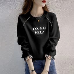 Spring Autumn Female Cotton Hoodies Sweatershirts New Women Fashion Long Sleeved Pullover Tops Casual Chic Hoodies Shirts