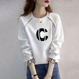 Spring Autumn Female Cotton Hoodies Sweatershirts New Women Fashion Long Sleeved Pullover Tops Casual Chic Hoodies Shirts