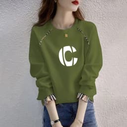 Spring Autumn Female Cotton Hoodies Sweatershirts New Women Fashion Long Sleeved Pullover Tops Casual Chic Hoodies Shirts