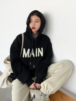 CHIC VEN Women's Pullovers Streetwear Casual Loose Letter Plush Thick Warm Hooded Tops Office Lady Coat Autumn Winter 2025