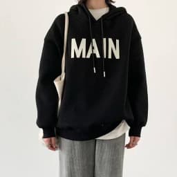 CHIC VEN Women's Pullovers Streetwear Casual Loose Letter Plush Thick Warm Hooded Tops Office Lady Coat Autumn Winter 2025