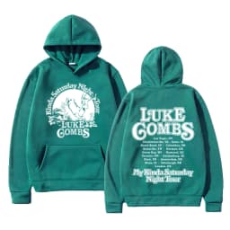 Luke Combs Deer Tour 2026 Hoodie Fashion Women/Men Vintage Aesthetic Hoodies Unisex Autumn Winter Casual Pullover Sweatshirts