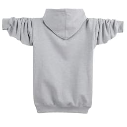 Autumn Winter Fashion Zip-up 95% Cotton Loose Hoody Weatshirt Women And Men Zipper Velvet Long Coat Boyfriend Hooded Blue