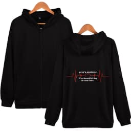Grey Sloan Memorial Hospital Winter Hoodie Meredith Grey Derek Shepherd Grey's Fleece Warm Jacket Grey's Anatomy Harajuku Coat