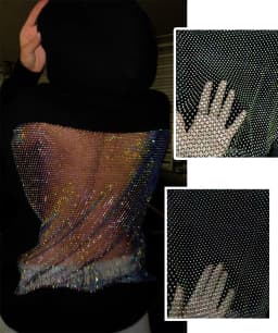 American Sexy Mesh Rhinestone Shiny Backless Hoodie Y2K Clothes Womens Fashion Hot Sweetheart Oversized Pullover Casual Jacket