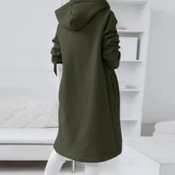 Women Causal Winter Overcoat Female Plus Sizes Hooded Pocket Cap Coat Outerwear Zipper Elegant Jacket Casco Feminino