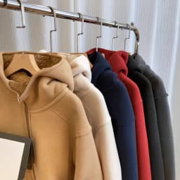 2026 Women Fleece Hoodies Spring Sweatshirts Zipper Pockets Long Sleeves Hooded Thick Loose Y2k Casual Office Lady Autumn Winter