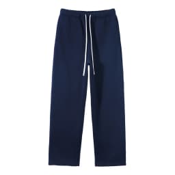 Custom LOGO men's new plush hooded straight leg wide leg zippered sports jogging pants set 350G high-quality sports jogging