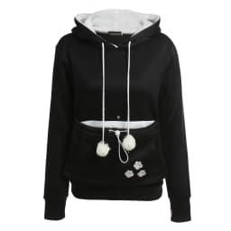 Fashion 2022 High Quality Cat Lovers Hoodies Ears Cuddle Pouch Dog Pet Hoodies For Casual Kangaroo Pullovers Sweatshirt New