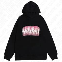 Y2K Hooded sweatshirt Streetwear Aesthetics Graphic Print Grunge Goth Oversized Pullover Punk Vintage Hip Hop Hoodie sweatshirt
