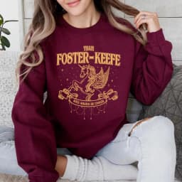 Team Foster-keefe Sweatshirt Foxfire Academy Shirt Lost Cities Keeper Hoodie Keeper of The Lost Cities Symbols Kotlc Sweatshirt