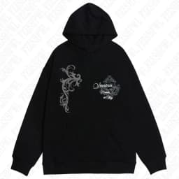 Dark Faux Fur Collar Harajuku Punk Y2K Zip up hoodie High street Skull Zipper Hoodie sweatshirt Retro Hip Hop Top Gothic Jacket