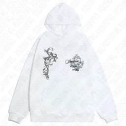 Dark Faux Fur Collar Harajuku Punk Y2K Zip up hoodie High street Skull Zipper Hoodie sweatshirt Retro Hip Hop Top Gothic Jacket