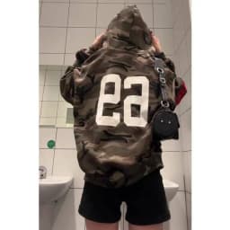 Unsiex Camouflage Hoodies 2025 Autumn Winter New Women's Style Retro Camo Hoodie Street Trend Loose Versatile Outerwear Top