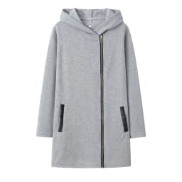 Fashion Trend Loose Side Zipper Plus Fleece Jacket Hooded Sweater Woman