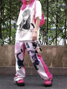 Japanese Hoodie Women Vintage Cartoon Print Cool Sudaderas Mujer O-neck Sweatshirt Harajuku Streetwear Pullover Moletom Feminino