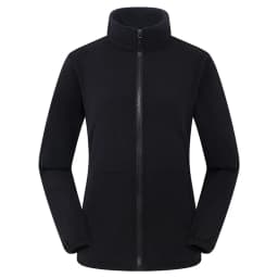2024 Autumn Winter New Warm Women Fleece Sweatshirts Solid Color Ladies Outdoor Running Style Polar Fleece Zipper Coat Clothes