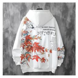 Japanese Retro Sakura Hoodie Y2K Clothes Mens Womens Hip Hop Urban Retro Graphic Oversized Hoodie Sweatshirt Casual Jacket
