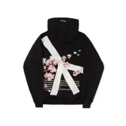 Japanese Retro Sakura Hoodie Y2K Clothes Mens Womens Hip Hop Urban Retro Graphic Oversized Hoodie Sweatshirt Casual Jacket