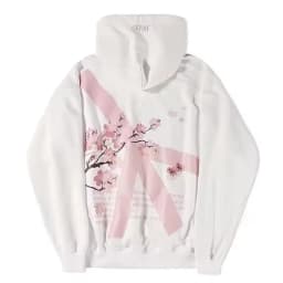 Japanese Retro Sakura Hoodie Y2K Clothes Mens Womens Hip Hop Urban Retro Graphic Oversized Hoodie Sweatshirt Casual Jacket