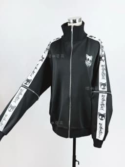 Japanese Style Halloween Gothic Clothes Anime Subculture Sweatshirt Coat Women Girls Punk College Style Black Hoodies Jacket