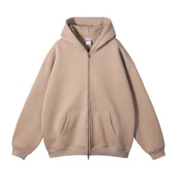 Custom LOGO autumn and winter new product velvet thickened 350g high-quality zipper sweater trousers men and women couple suit