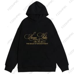 Classic Minimalist Y2K Hooded sweatshirt Grunge Goth Hip Hop Clothes Aesthetics Graphic Print American retro Chic Unique Top