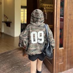 Streetwear Camouflage Casual Hoodies Harajuku Letter Embroidery Punk Jacket Women Y2k Aesthetic Pocket Casual Grunge Sweatshirts